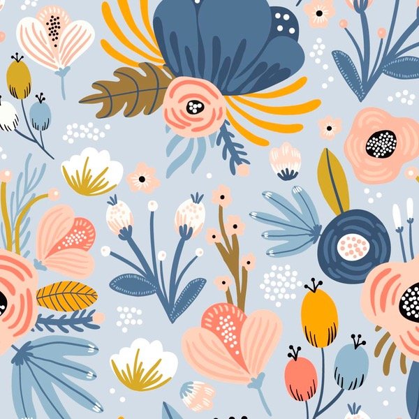 Producto - Retazo Cordura Petra Celeste 20cm