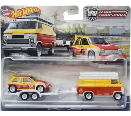 Producto - Hot Wheels Mg Metro 6r4 Rally Hauler Car Culture Team Transport
