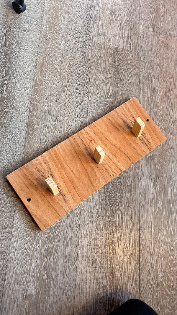 Producto - Perchero madera paraiso 3 ganchos