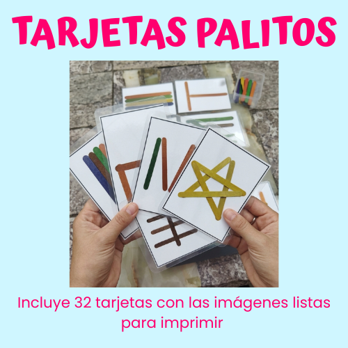Producto - TARJETAS PALITOS
