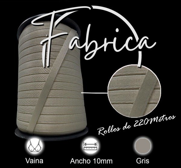 Producto - Vaina Gris 10mm (rollo)