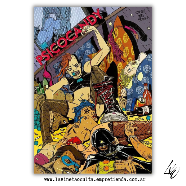 Producto - Psicocandy - Damian Connelly y Nicolas Brondo