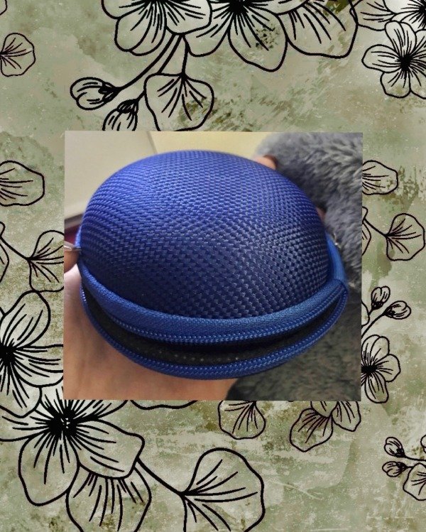 Producto - Cover p/auriculares, cargadores, monedas, pastillero Azul
