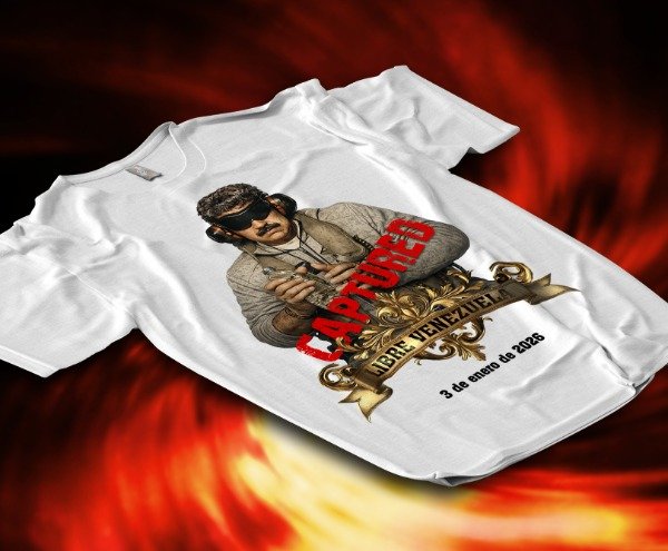 Producto - Diseño Para Remeras LIBRE VENEZUELA.