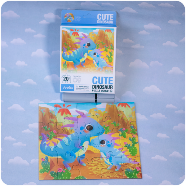 Producto - Rompecabezas Dinos - 20 Piezas