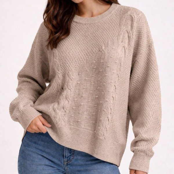 Producto - 693 - SWEATER BREMER TEXTURA