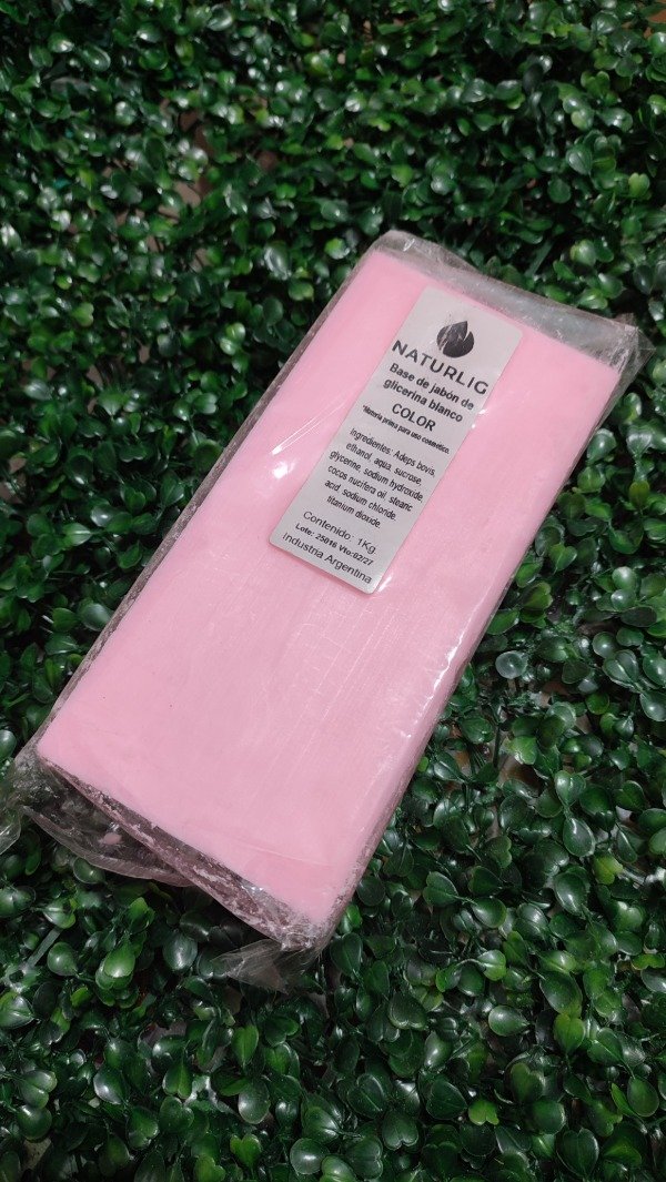 Producto - Jabón de glicerina rosa 1K - 0