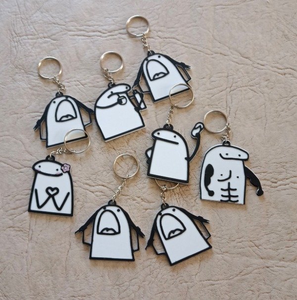 Producto - X1 Llaverito Meme A Eleccion Llaveros Impresos En 3d Llave