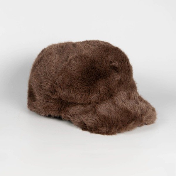 Producto - Gorra peluche ajustable Marrón - 0