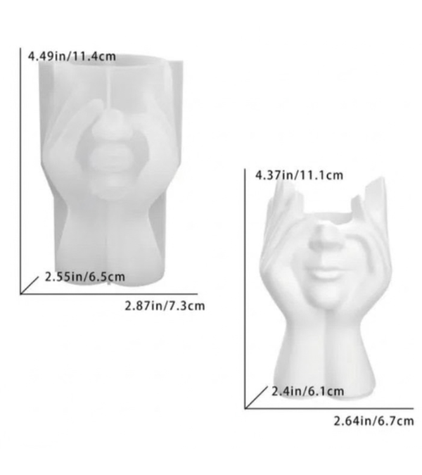 Producto - Molde Florero Cara - 2