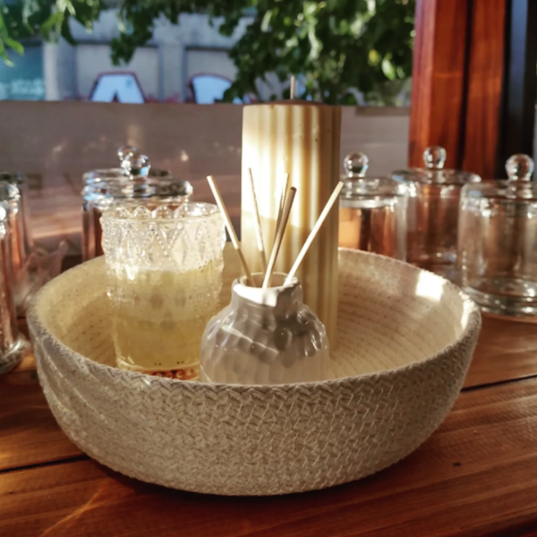 Producto - CESTO BAJO HILO DE ALGODÓN