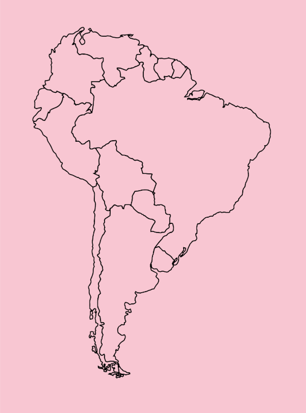 Producto - Mapa de America del Sur