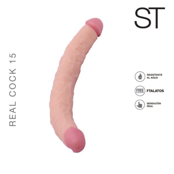 Producto - Dildo Doble Real Cock 15