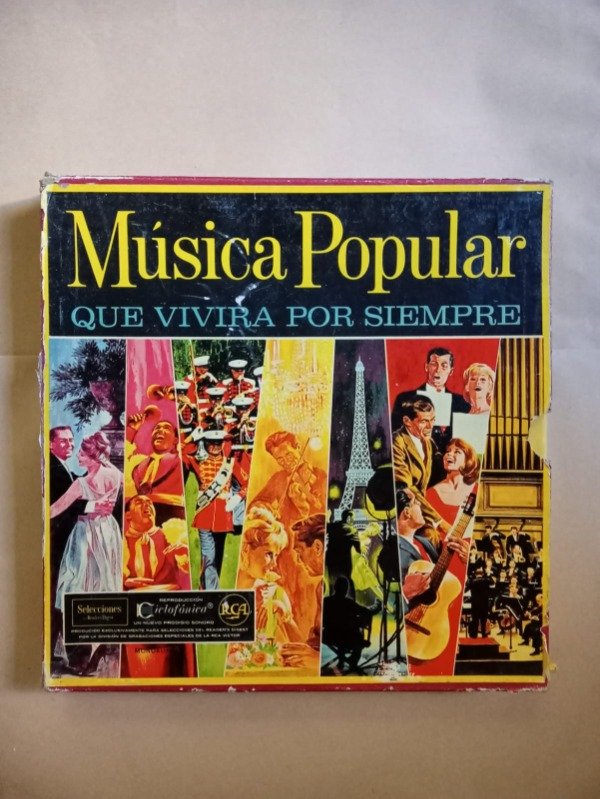 Producto - Música popular que vivirá para siempre - Artistas varios - RCA Sin fechar