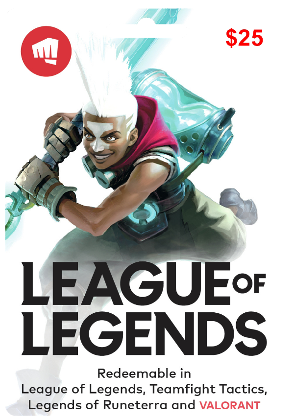 Producto - Riot Points 25 usd / Latan