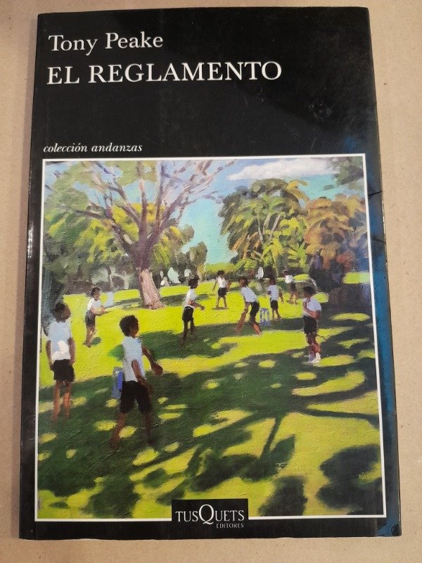 Producto - El reglamento - Tony Peake