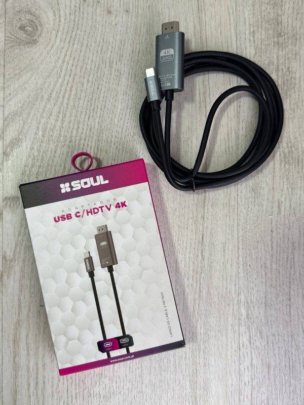 Producto - CABLE TIPO C MACHO A HDMI MACHO 2 METROS
