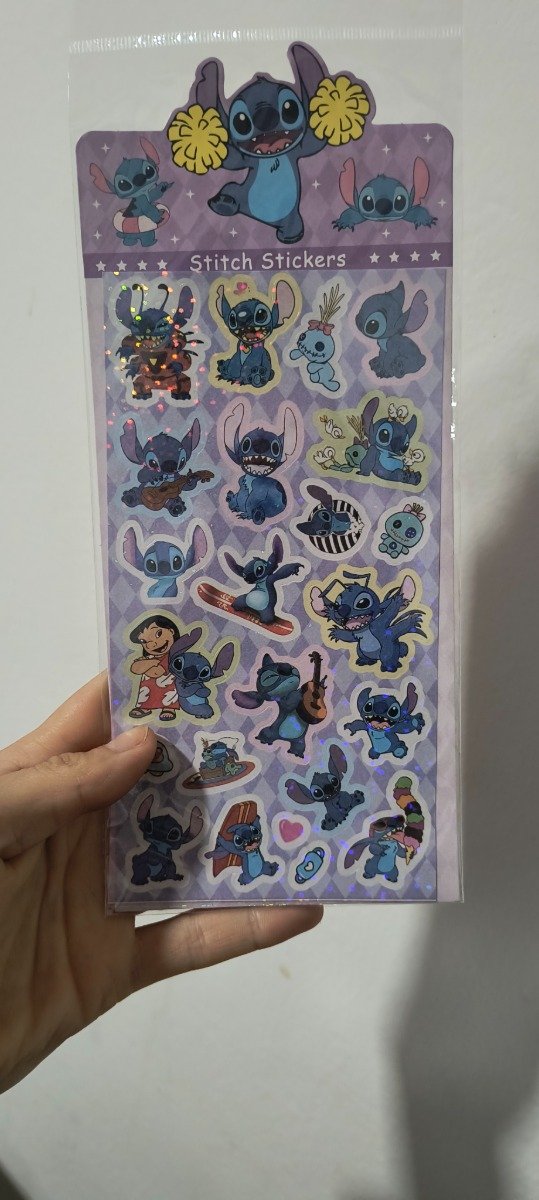 Producto - Plancha stickers Stitch