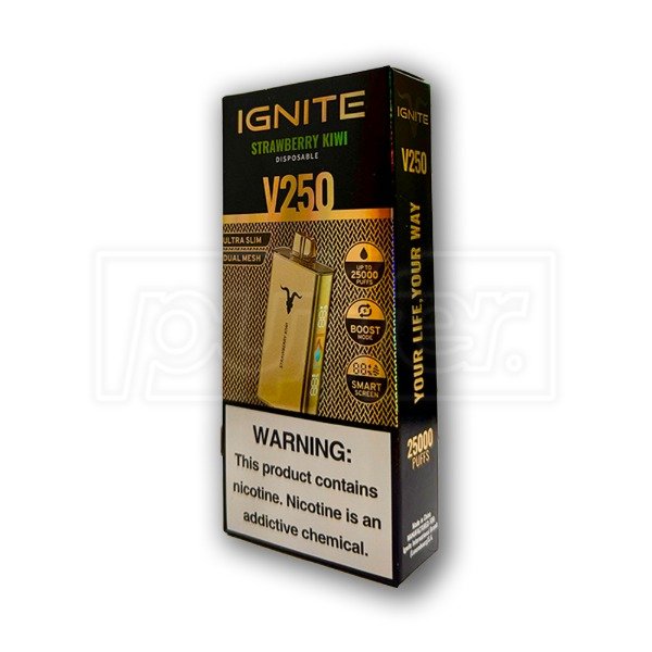Producto - Ignite V250 Gold - Strawberry Kiwi  (25.000 PUFFS RECARGABLE)