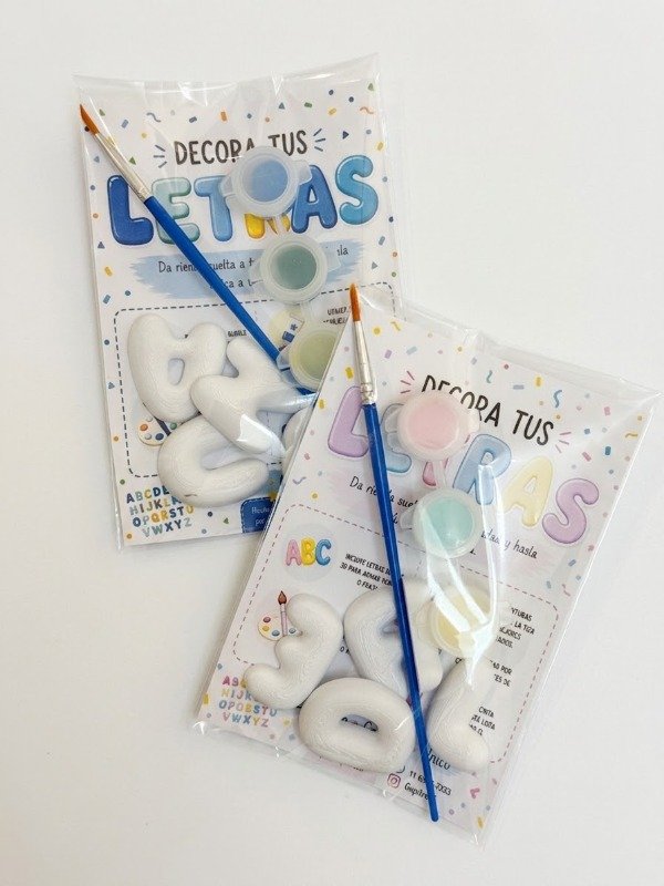 Producto - Mini letras Bubble - 3