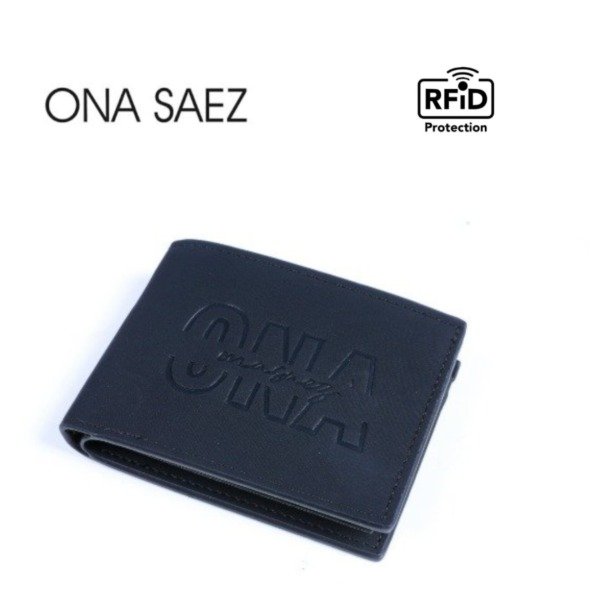 Producto - BILLETERA DE HOMBRE ONA SAEZ TECNOLOGIA RIFD PROTECCION 1599