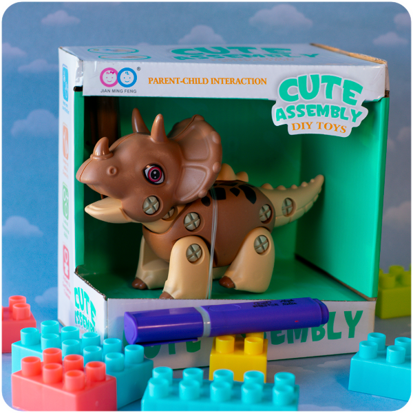 Producto - Dino Triceratops para Desarmar con Destornillador