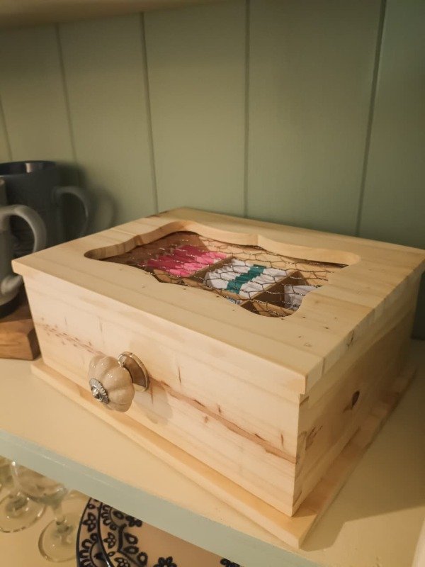 Producto - Caja de té "RINCÓN DE CAMPO"