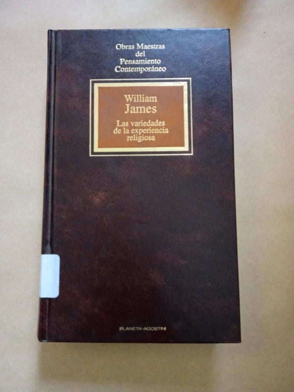 Producto - Las variedades de la experiencia - William James - Planeta Agostini 1994