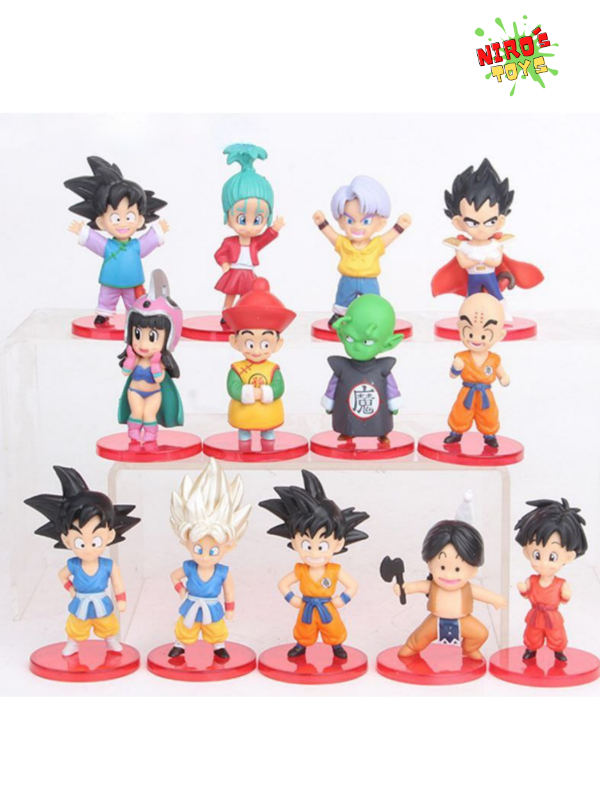 Producto - Dragon Ball set x13 (9CM) Mod. 19 - Figura Dragon Ball - Nirostoys