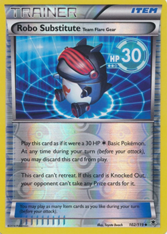 Producto - Robo Substitute - 102/119 - Phantom Forces - Reverse Holo
