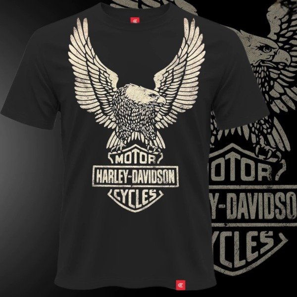Producto - REMERAS ESTAMPADAS HARLEY DAVIDSON ALAS