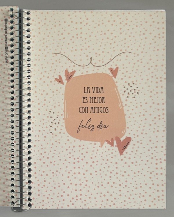Producto - Cuaderno "PINTITAS" A5 tapa blanda