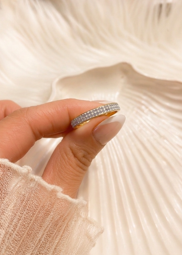 Producto - ANILLO STRASS GOLD
