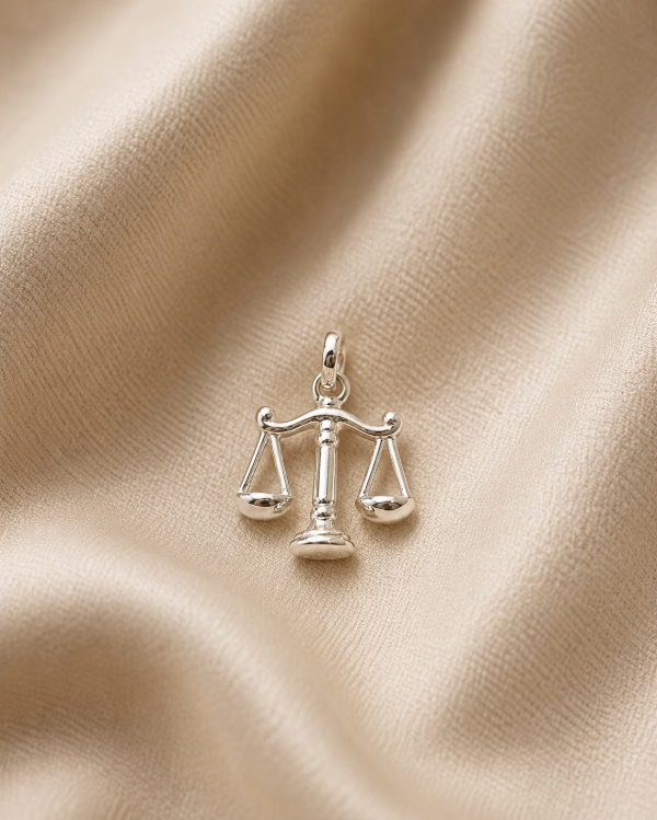 Producto - Dije Balanza de la Justicia de Plata - 0