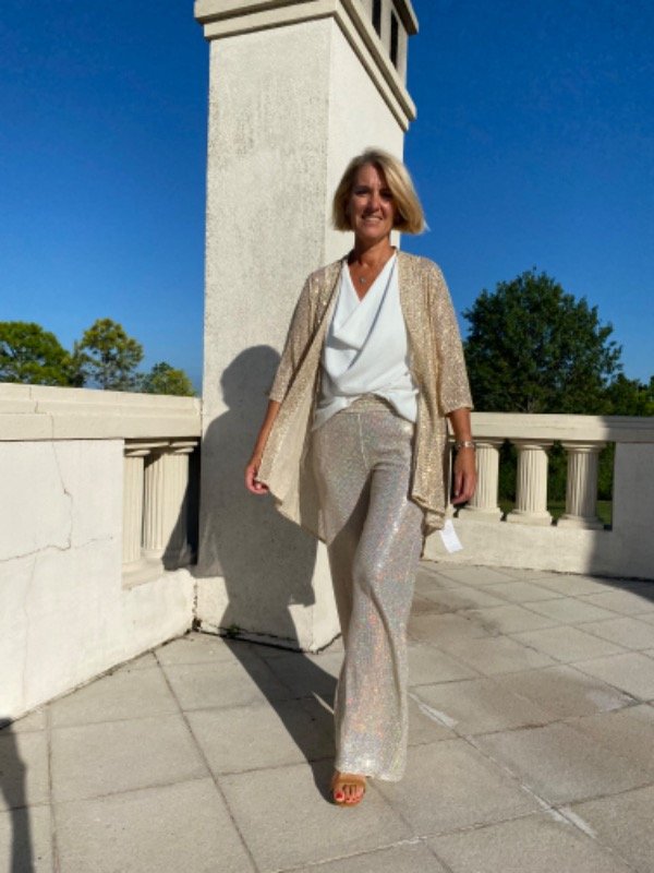 Producto - Pantalón brillos fiesta