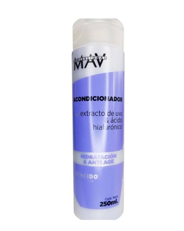 Producto - Mav acondicionador extracto de uva y acido hialuronico  250ml