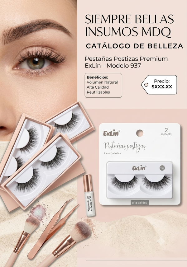Producto - Pestañas Exlin de ALTA CALIDAD