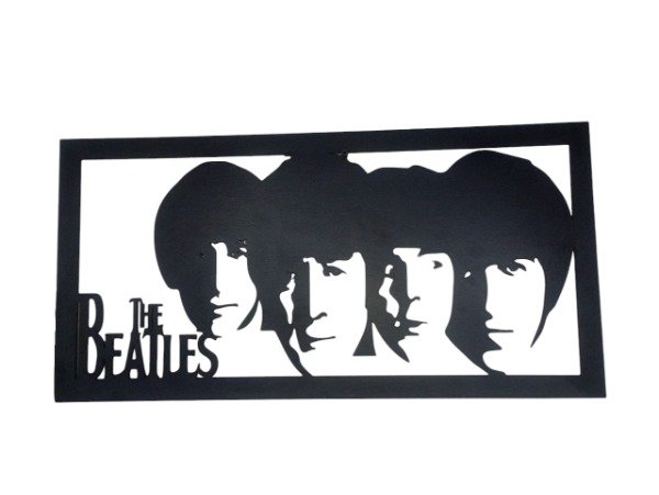 Producto - Cartel "the beatles" 60x30 cms
