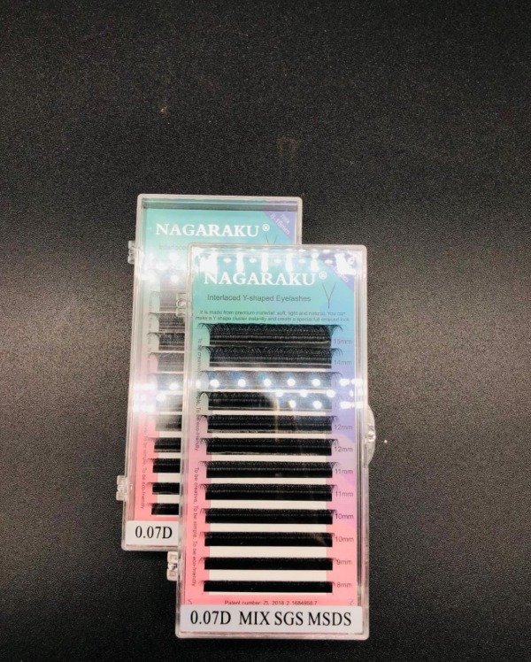 Producto - PESTAÑAS NAGARAKU INTERLACED Y-SHAPED