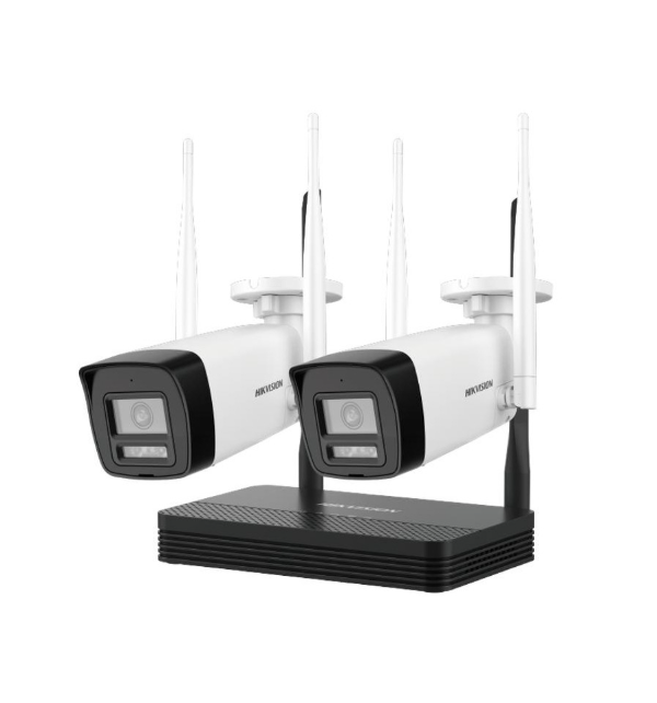 Producto - 4MP 2xBullet WiFi NVS Kit/ HIKVISION / NKS424W0H