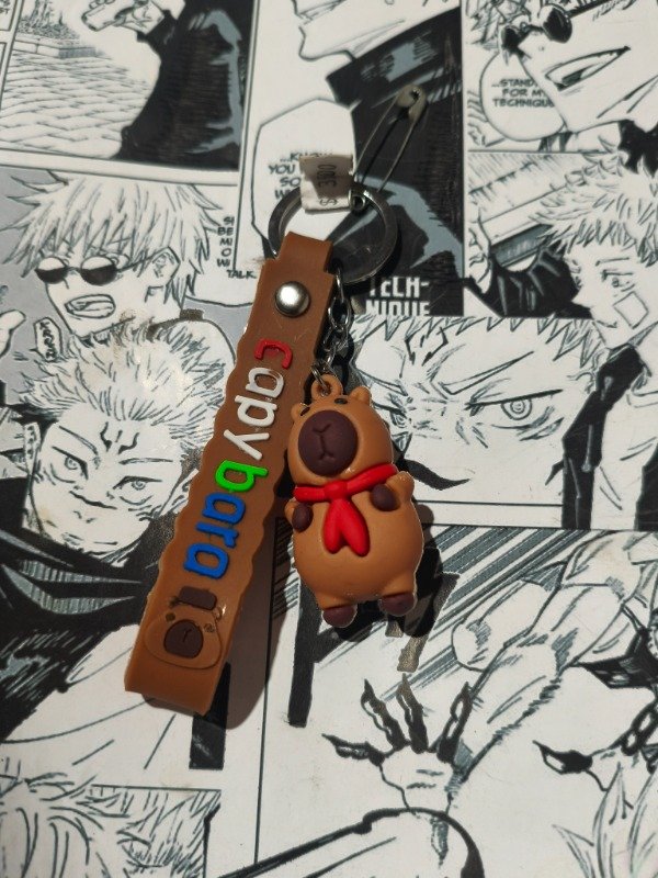 Producto - Llavero de goma capibara