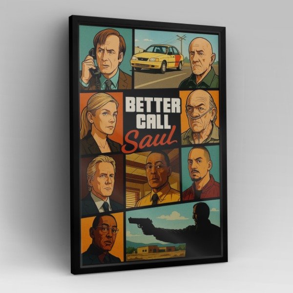Producto - Cuadro Better Call Saul versión GTA