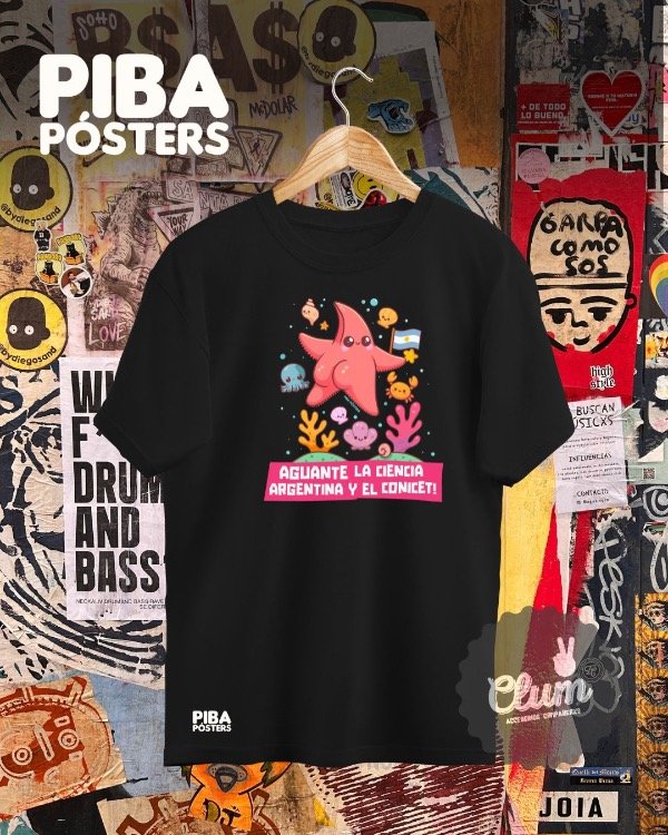 Producto - Remera estrella - Piba Posters