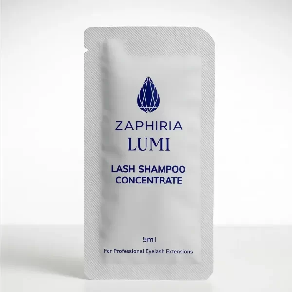 Producto - LASH SHAMPOO SOBRE - ZAPHIRIA LUMI