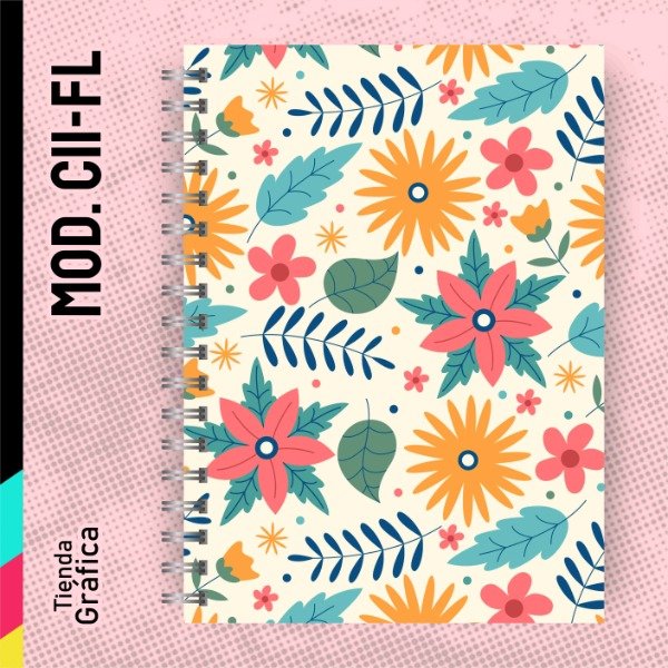 Producto - Cuaderno C11- FL  - Flores