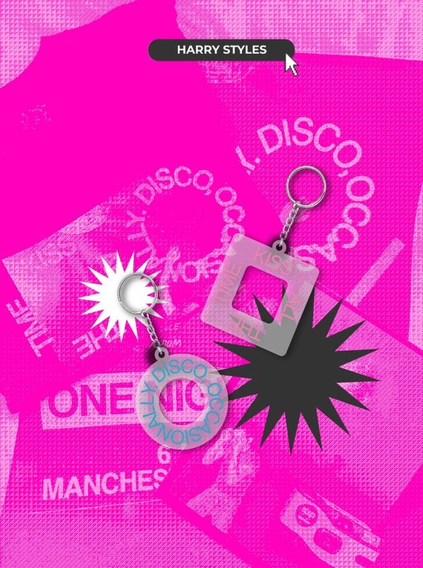 Producto - Llaveros Kiss all the time, Disco occasionally (Harry Styles) - FANGIRLS