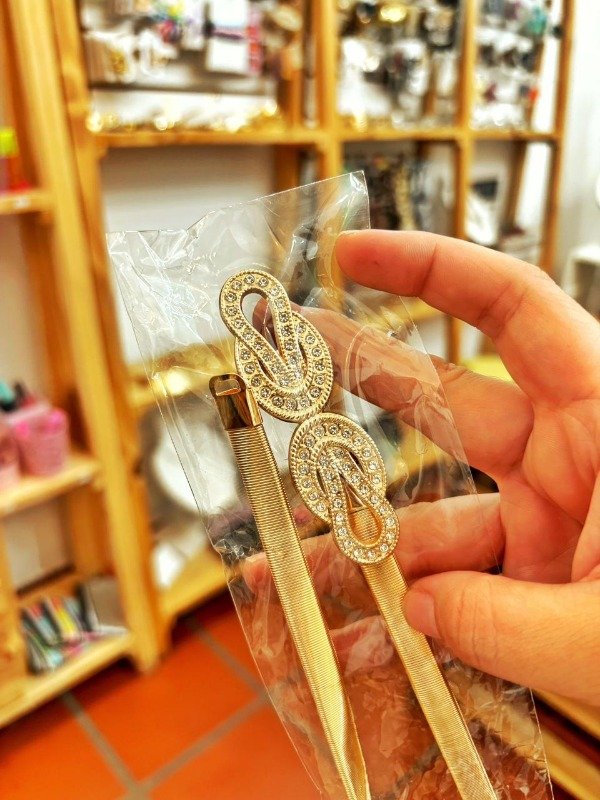 Producto - Cinto elastico dorado modelo 4