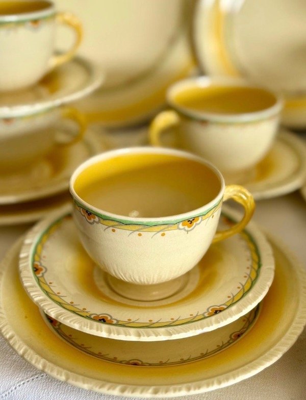 Producto - Taza y plato de té Diana - 0