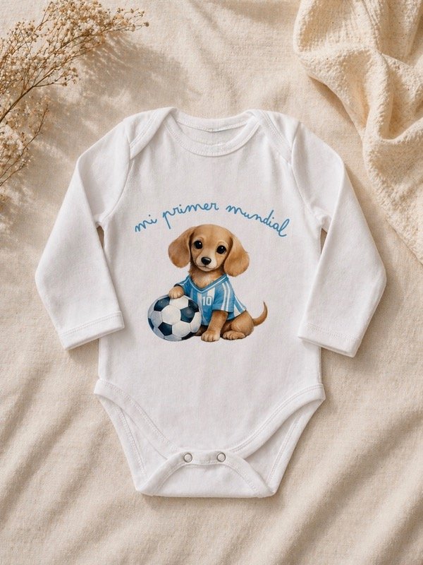 Producto - Body mi primer mundial perrito