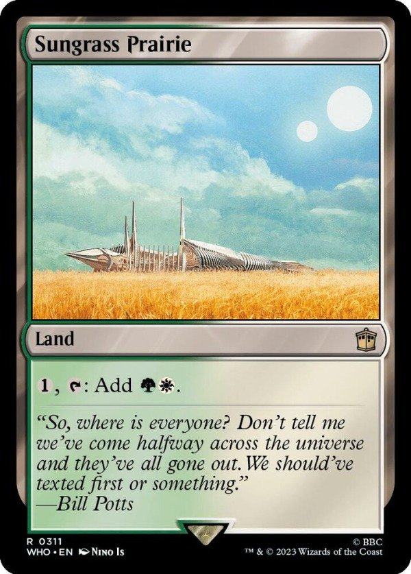 Producto - Sungrass Prairie #311  Doctor Who